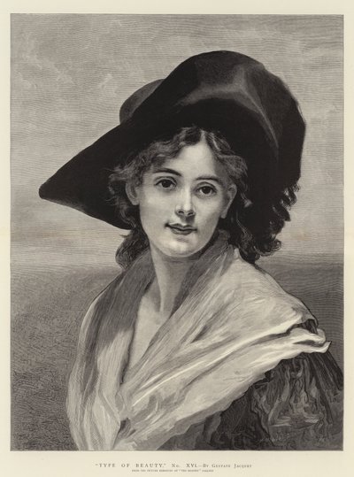 Type of Beauty by Gustave Jacquet